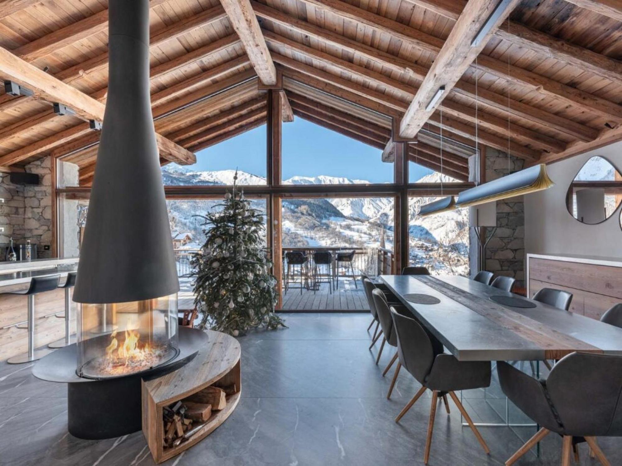 Chalet De Prestige Avec Jacuzzi, Sauna Et Cinema - Fr-1-570-42 Βίλα Saint-Martin-de-Belleville Εξωτερικό φωτογραφία